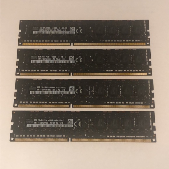 32GB (4 x 8GB) memory sticks for Mac Pro 2013 (Total 32 GB) HYNIX - Picture 1 of 4